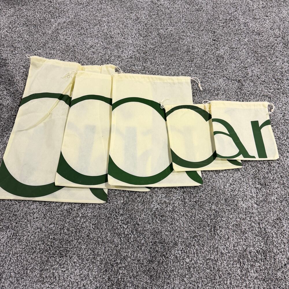 Set of 5 Caraway Pots Pans Dust Covers Protectors, Drawstring, New